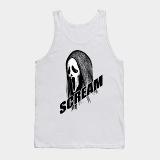 Scream VI  (Scream 6)  scary horror movie graphic design by ironpalette Tank Top